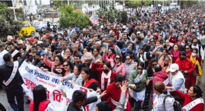 teacher protest