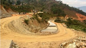 Ratnechaur-Jamarukot-Bhakimli-road