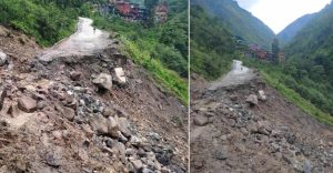 अरनिको राजमार्ग अवरुद्ध