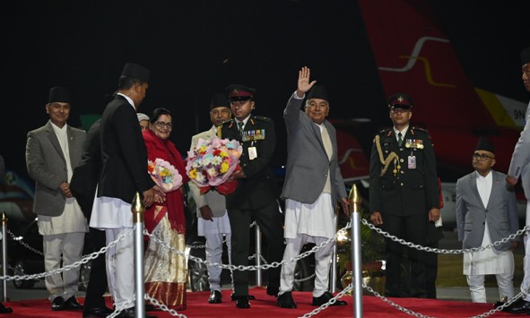 राष्ट्रपति पौडेल जापान प्रस्थान   