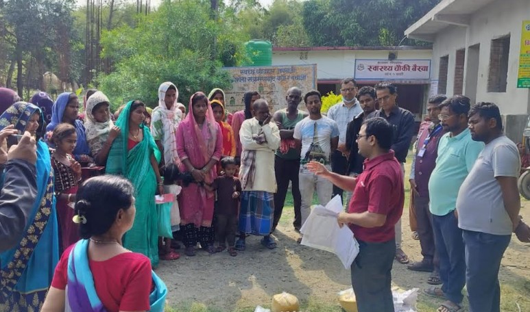 निशुल्क स्वास्थ्य परिक्षण संगै कुपोषण घटाउन फुड प्याकेज