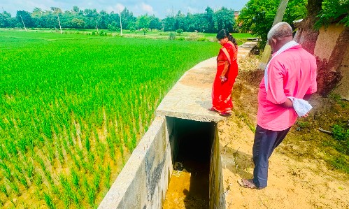 ढल निर्माणमा मोडेल बन्दै मौलापुर, नगर प्रमुख रिना साहद्धारा निरीक्षण